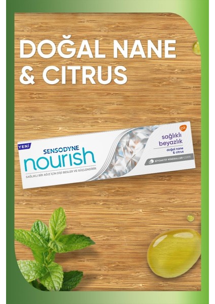 Diş Macunu Nourish Sağlıklı Beyazlık 50 ml