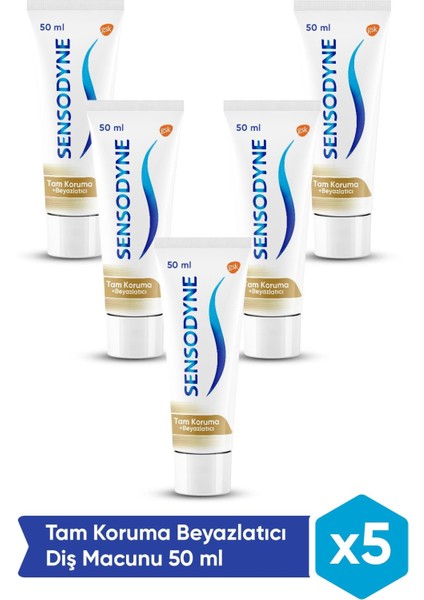 Diş Macunu 50 ml 5 Adet Sensodyne 50