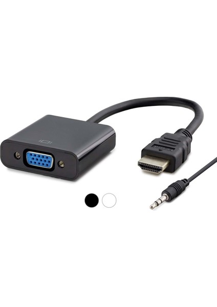 HDX2019(4105) Çevirici Hdmı To VGA + Seslı