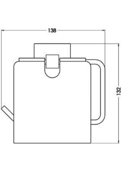 Banyo CSK Aksu Siyah Kapaklı Kağıtlık- Pirinç modelleri