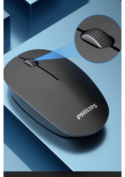 SPK7221 Kablosuz Optik Mouse 2.4ghz 1600DPI Siyah