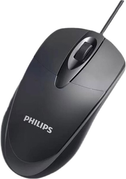 SPK7105 Kablolu USB Optik Mouse 1000DPI Siyah
