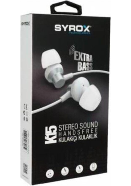 K15 Metal Ekstra Bass Mikrofonlu