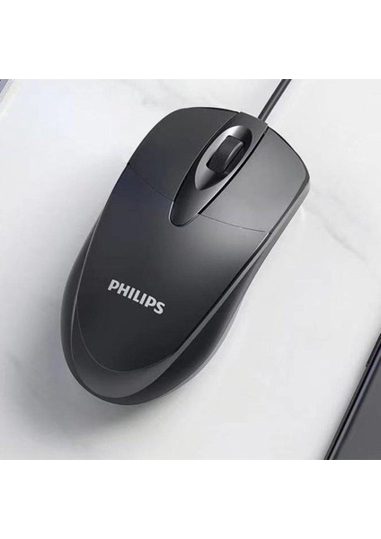 SPK7105 Kablolu USB Optik Mouse 1000DPI Siyah indirimleri