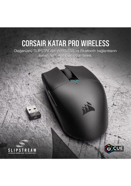 Katar Pro Wireless CH-931C011-EU Optik Kablosuz Oyuncu Mouse