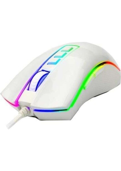 Cobra M711W Rgb Aydınlatmalı Beyaz Oyuncu Mouse