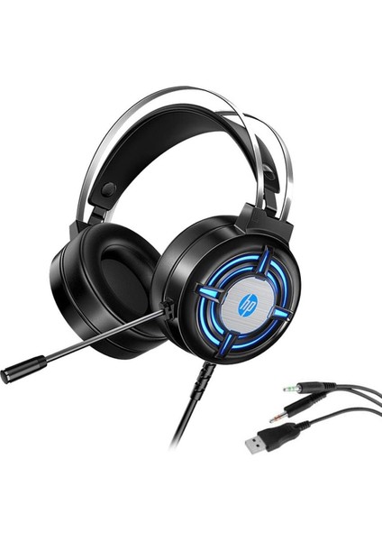 Oyuncu Kulaklık Mikrofonlu 1.2mt Ledli -H120