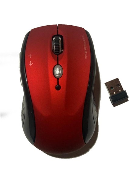 Versatile VR-WM637-WM663 Kablosuz Mouse Kırmızı