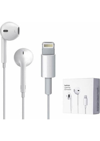 Cepsuar Iphone Lightning Kulaklık 7 7 Plus 8 8 Plus x Xs Max Xr 11 11 Pro Max 12 12 Pro Max Orjinal