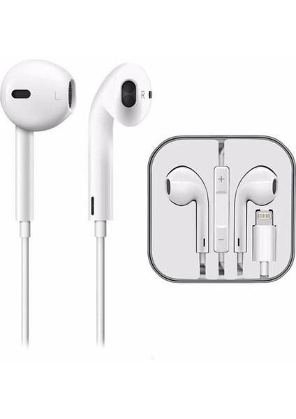 Cepsuar Iphone Lightning Kulaklık 7 7 Plus 8 8 Plus x Xs Max Xr 11 11 Pro Max 12 12 Pro Max Orjinal