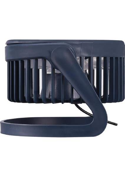 EFN-505 360 Derece Dönüş Taşınabilir Mini Masaüstü Lacivert USB Fan Vantilatör