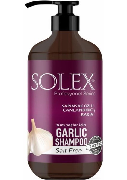 Tuzsuz Professıonal S Garlic (Sarımsak) Özlü Şampuan 1.000 ml Sobe Solex Tuzsuz