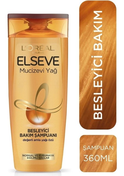 Mucizevi Yağ Besleyici Bakım Şampuanı 360 ml