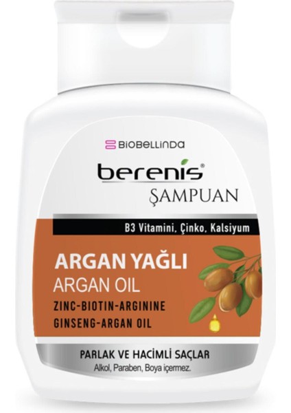 Berenis Argan Yağlı Şampuan 290 ml