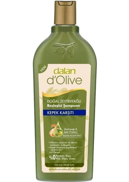 Dolive Şampuan Zeytinyağlı 400 ml