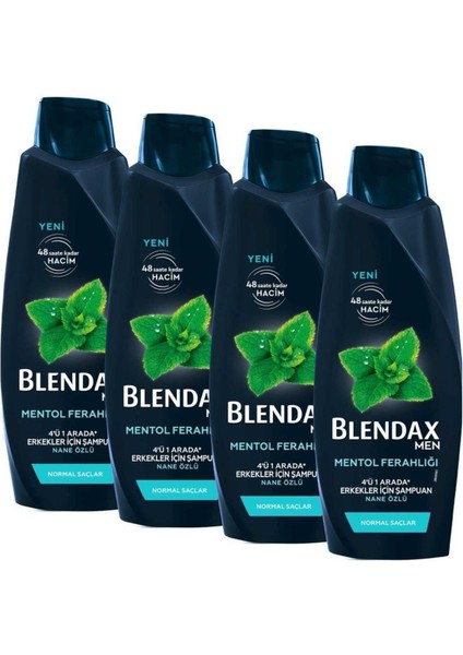 Erkekler Için Nane Özlü Şampuan 470 ml x 4 Adet fiyatları