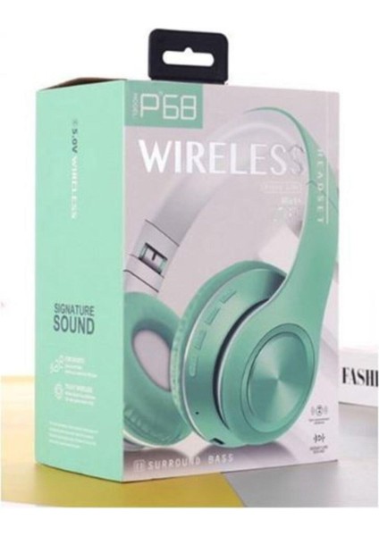 P68 Bluetooth Kablosuz Stereo Kulaklık
