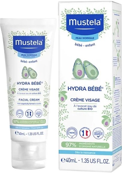 Hydra Bebe Facial Cream Nemlendirici Yüz Kremi 40 ml