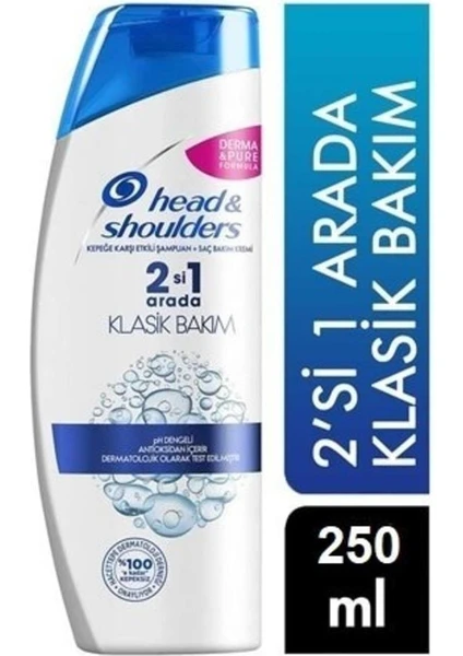 Head And Shoulders Head Shoulders Şampuan Klasik Bakım 250 ml