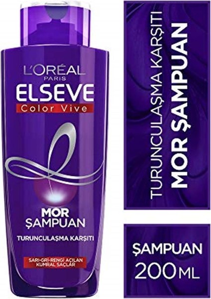 Marka: L'oréal Paris Turunculaşma Karşıtı Mor Şampuan, 200 ml fiyatları