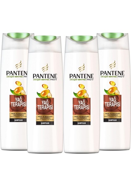 Şampuan Doğal Sentez Yağ Terapisi 4 x 500 ml 4 Lü Set