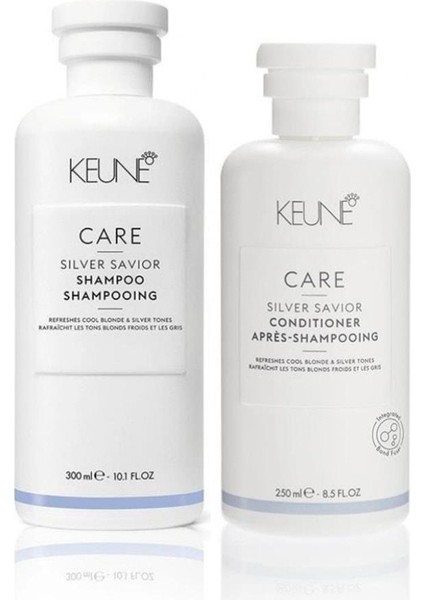 Silver Savior Shampoo 300ML & Silver Savior Saç Kremi 250ML 2li Set