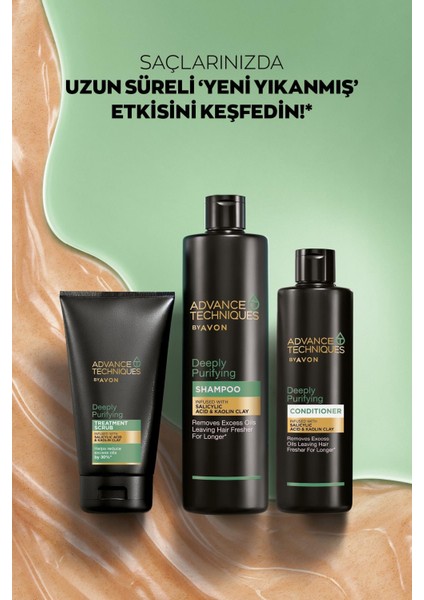 Yağlı Saçlar Için Arındırıcı Şampuan 400ML.
