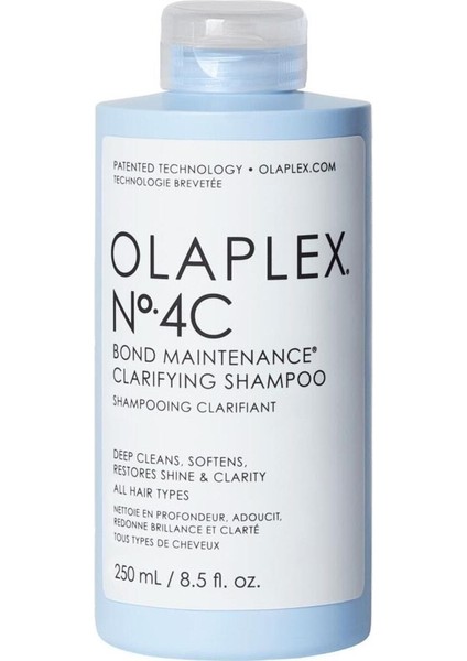 Nº.4c Bond Maintenance Clarifying Shampoo Liter - Derinlemesine Temizleyen & Bağ Güçlendiren Şampuan