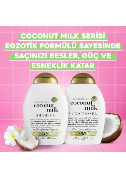 Besleyici Coconut Milk Sülfatsız Şampuan 385 ml fiyatları