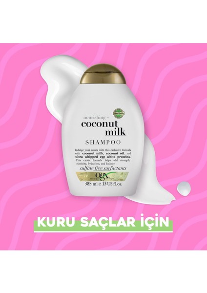 Besleyici Coconut Milk Sülfatsız Şampuan 385 ml fırsatları