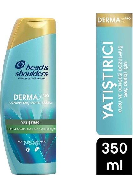 Head And Shoulders Derma x Pro Yatıştırıcı Karşıtı Şampuan Kuru ve Kaşıntılı Saç Derisi Için