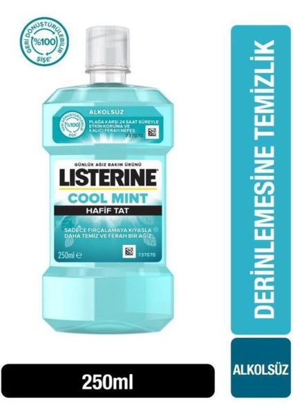Cool Mint Hafif Tat Alkolsüz Ağız Bakım Suyu 250ML