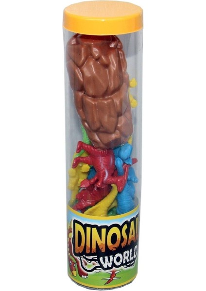 Standlı Dinazor Seti - 17 Parça