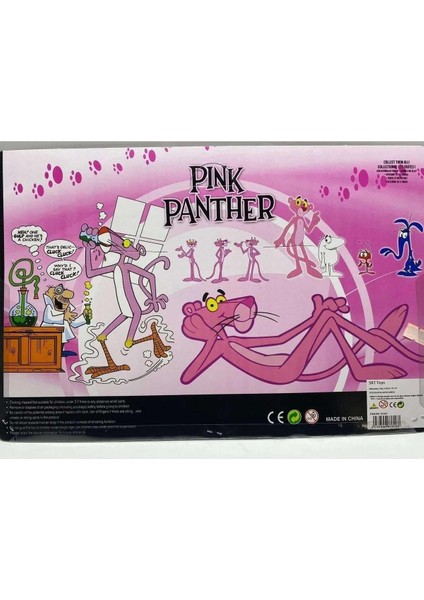 Hepbimoda Pembe Panter 5 Li Figür Set Pink Panther Kaliteli Figür Set Pembe Panter Oyuncak fırsatları