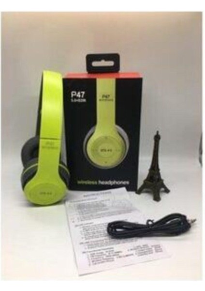 Dm Store P47 Polygold P47 5.0+Edr Wireless Headphones Bluetooth Kulaklık fırsatları