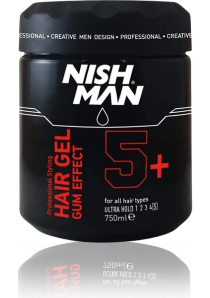 Nıshman 5+ Ultra Sert Full Parlak Sakız Jöle 750 ml