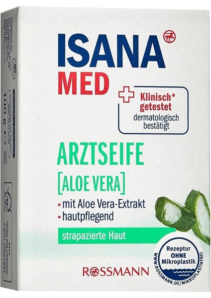 Med Katı Sabun Dr. Aloe Vera Ekstra Hassas Ciltlere Özel 100GR