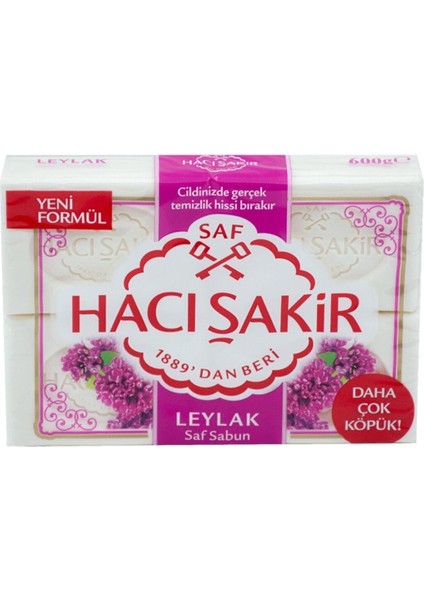 H Şakir Leylak Kalıp Sabun 4X150GR fiyatları