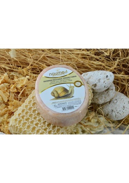 Salyangoz Özlü Doğal Süngerli Sabun 130GR fiyatları