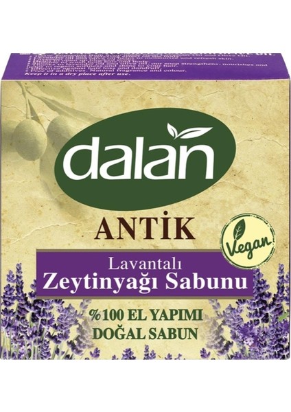 Antik Zeytinyağlı Lavantalı Sabun