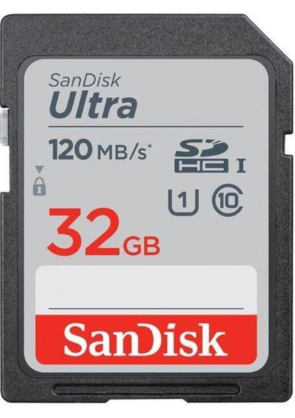 32GB Sd Ultra 120MB/S Sdxc Hafıza Kartı SDSDUN4-032G-GN6IN
