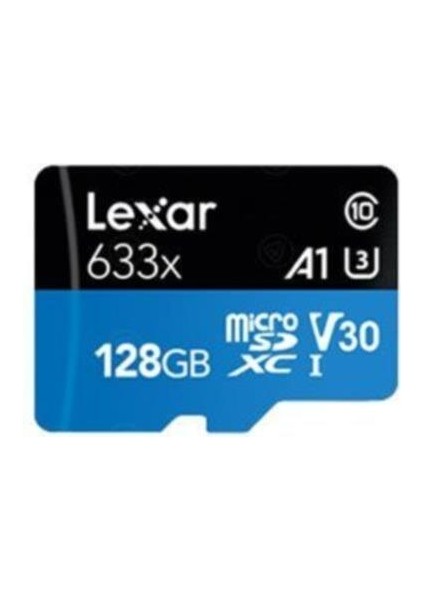 128GB Micro Sd Class 10 Hafıza Kartı Uhs-I 633X 100MB/45SN