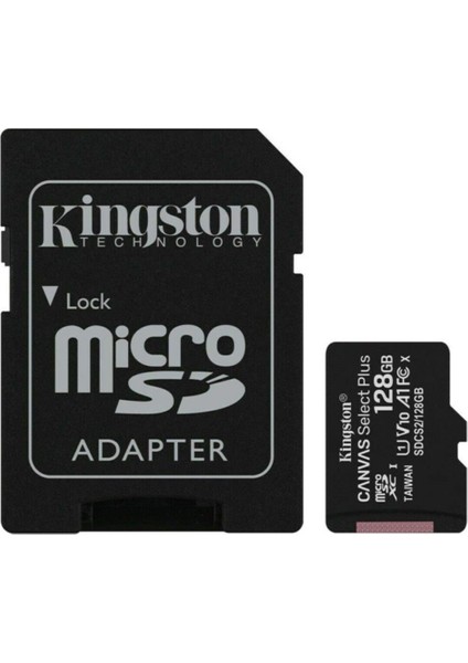 Kıngston 128GB Mıcro Sdhc Canvas CL10 SDCS2/128GB