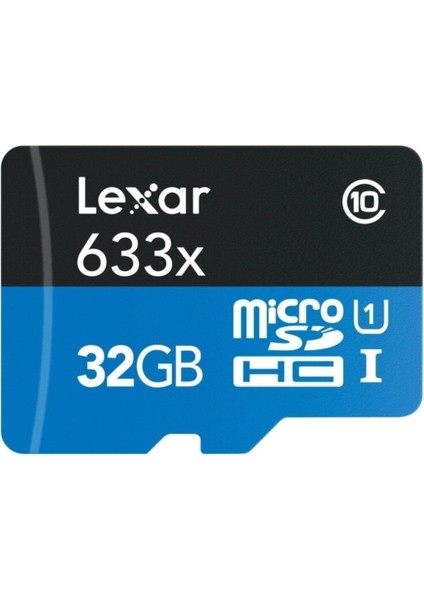 32GB Micro Sd Class 10 Hafıza Kartı Uhs-I 633X 95MB/S 32