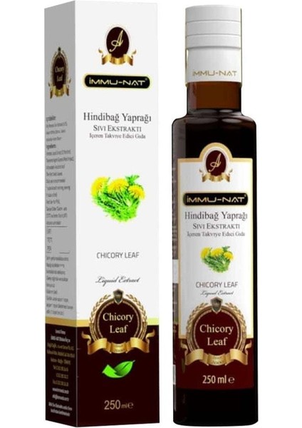 Immu-Nat Immunat Hindiba Yaprağı Ekstraktı 250 ml