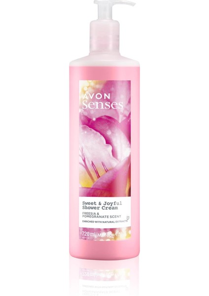 Senses Sweet & Joyful Kremsi Duş Jeli - 720ML