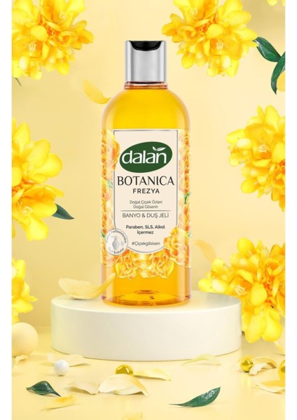 Duş Jeli Botanica Frezya Kokulu 500 ml x 2 Adet