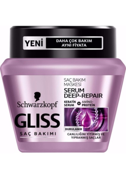Glıss H Rep Saç Bakım Maskesi 300 ml