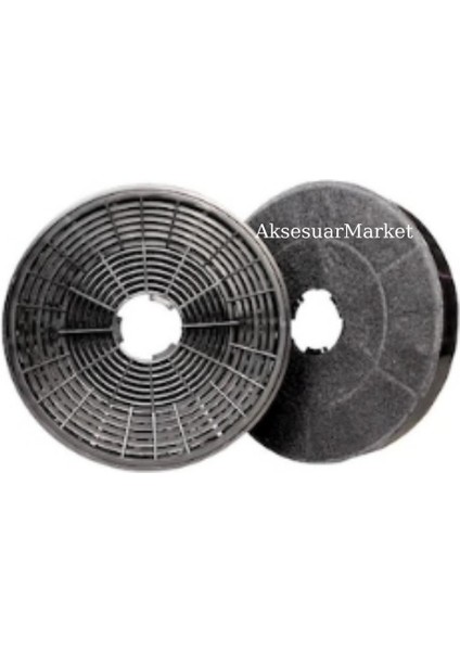 Icf Esty Ankastre Sürgülü Aspiratör Karbon Kömür Filtre 16 cm