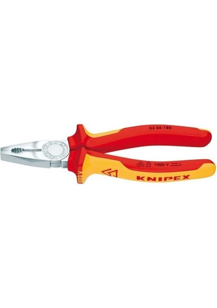 Knıpex 03 06 160 Vde 1000V Kombine Pense 160 mm 012